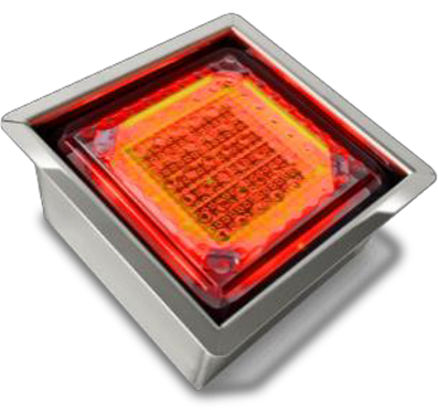 LSP 44 - 4x4" Lighted Solar Paver - Smart SOLAR PAVERS | SELS - Smart Era Lighting Systems | Commercial Grade Solar Power Solutions
