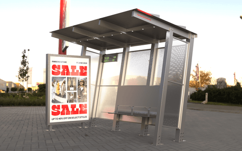 SightLine Shelter | Solar Modular Bus Shelter