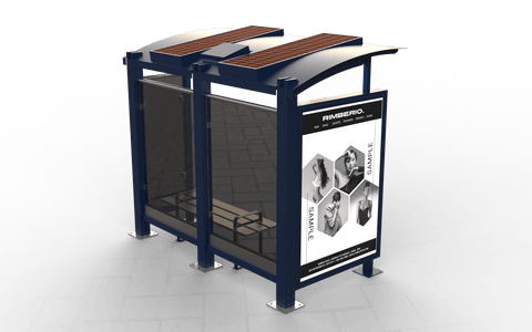 ViewLine Shelter | Solar Modular Bus Shelter