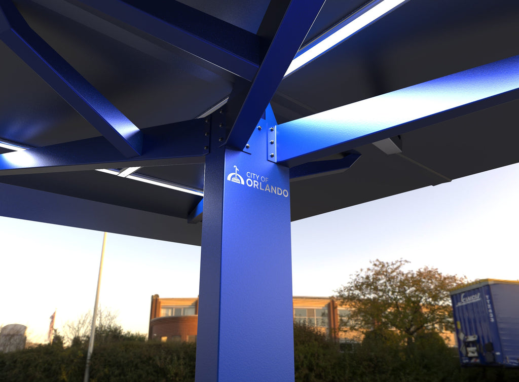 Solar Powered Outdoor Table | Solar Charging Station | SELS Solar
