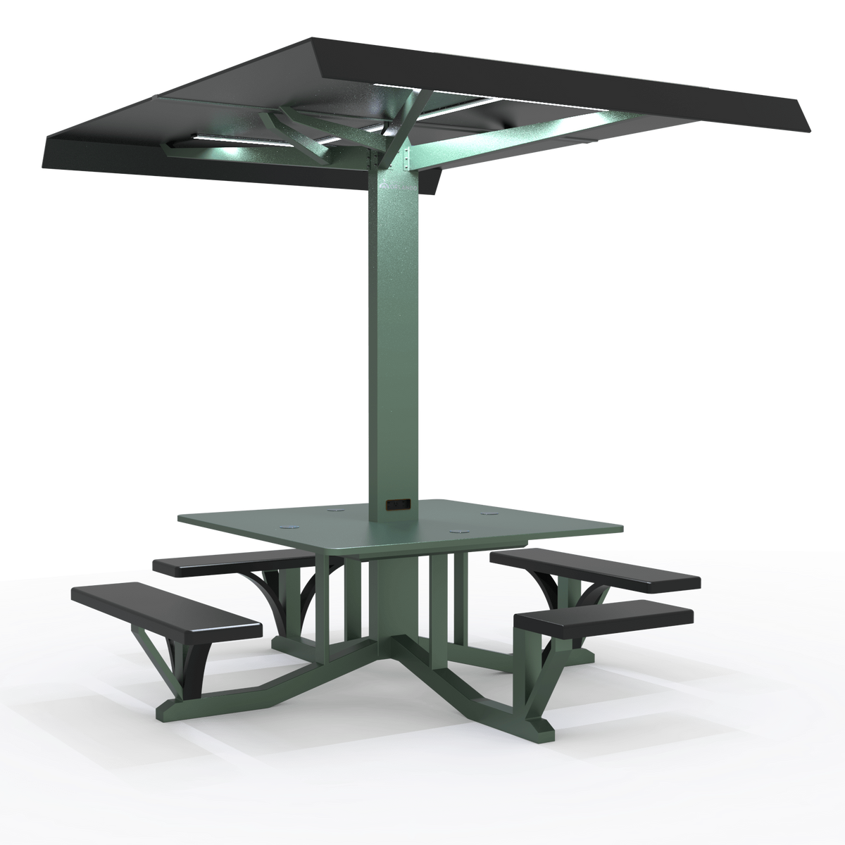 Solar Powered Outdoor Table | Solar Charging Station | SELS Solar