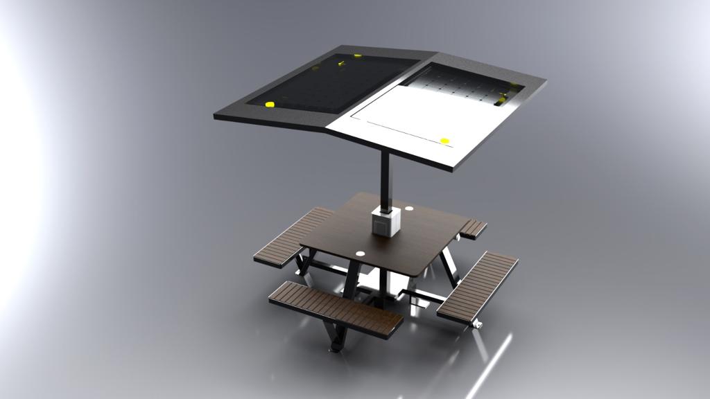 ST1030 MU - Solar Canopy Table – SELS - Smart Era Lighting Systems