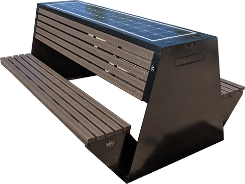 SB1070 SOLAR CHARGING AND CONNECTIVITY STATION BENCH