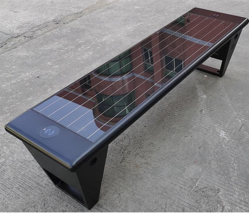 Solar Panel Bench | Eco-Friendly Lighting | SELS Solar