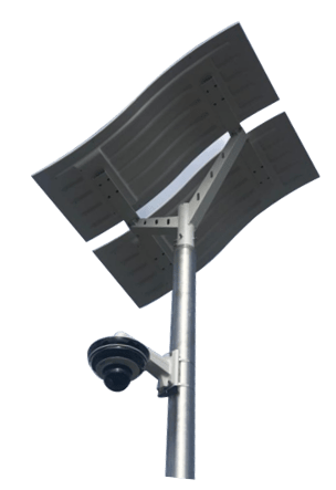 SNC300 Solar Network Surveillance Camera w/ Double ST-Series