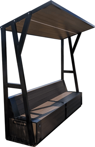SB1060 SOLAR CHARGING AND CONNECTIVITY STATION BENCH